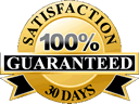 100 Percent Guaranteed - 30 days